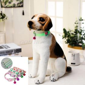 1 Pcs Pet Glowing Collars with Bells Glow At Night Dogs Cats Necklace Light Luminous Neck Ring Accessories