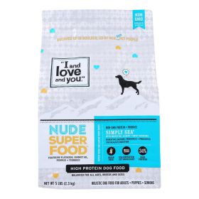 I And Love And You Dog Dry Food Simply Sea Recipe - Case Of 3 - 5 Lb