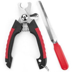 Safety Guard Nail Clipper with File