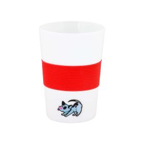 Biggdesign Dogs Ceramic Mug 500 Ml White/Red