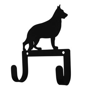 German Shepherd Leash and Collar Wall Hook