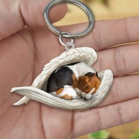 Creative Fashion Cute Dog-shaped Acrylic Keychain (Specification: Single Sided Printing, Color: 29Style)