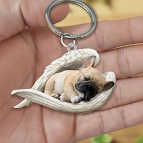 Creative Fashion Cute Dog-shaped Acrylic Keychain (Specification: Double Sided Printing, Color: 20style)