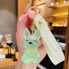 Cartoon Creative Fashion Car Key Chain Pendant (Style: Green Dog)