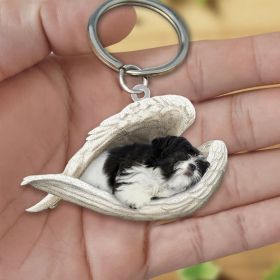 Acrylic Creative Cute Dog Animal Keychain (Specification: Single Sided Printing, Color: 11style)