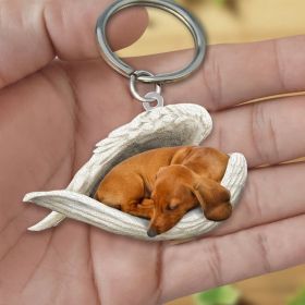 Acrylic Creative Cute Dog Animal Keychain (Specification: Single Sided Printing, Color: 12style)