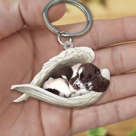 Acrylic Creative Cute Dog Animal Keychain (Specification: Single Sided Printing, Color: 37style)