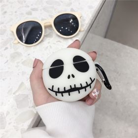 Case for Airpods 3 Case Airpods pro 2 1 Soft Silicone Wireless Bluetooth Earphone Protective Cover (Color: skull, size: For Airpods Pro)