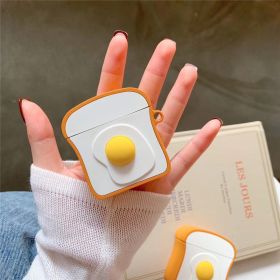 Case for Airpods 3 Case Airpods pro 2 1 Soft Silicone Wireless Bluetooth Earphone Protective Cover (Color: egg, size: For Airpods 1 or 2)