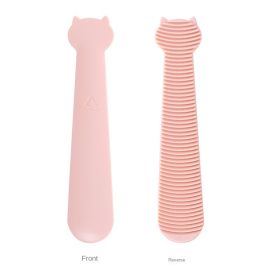 Ai Wo Cat Comb Pet Hair Removal Dog Hair Float Bathing Massage Brush Pet Supplies Wholesale One Piece (Specifications: Cat Tongue Comb - Pink)